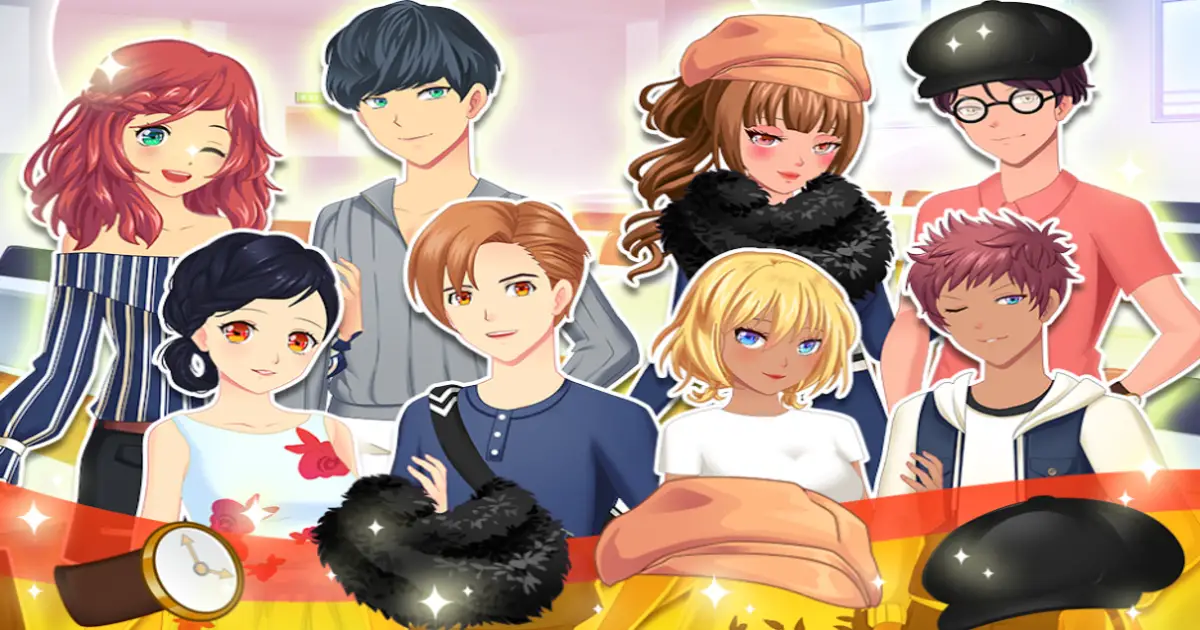 Anime Couples Dress Up Game