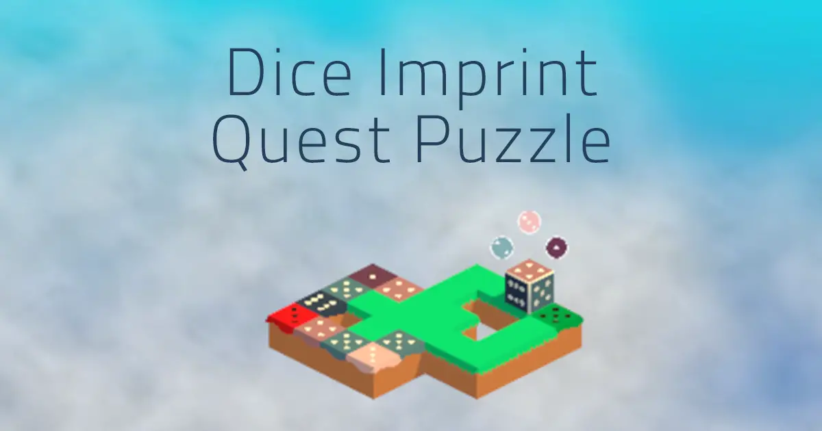 Image Dice Imprint Quest Puzzle