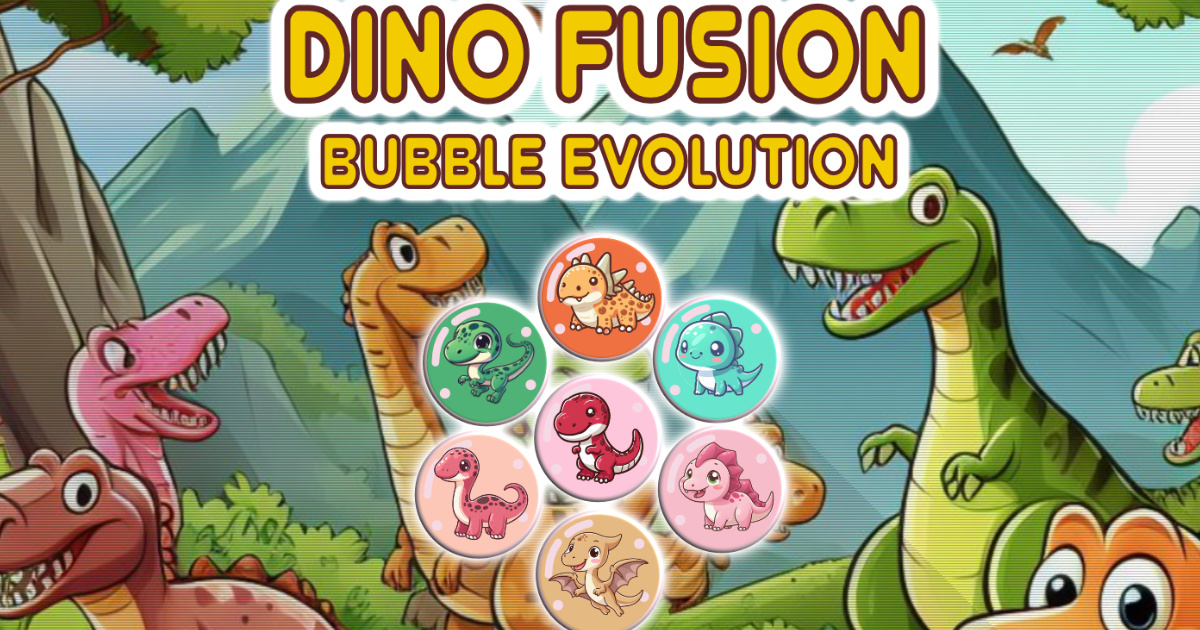 Image Dino Fusion Bubble Evolution
