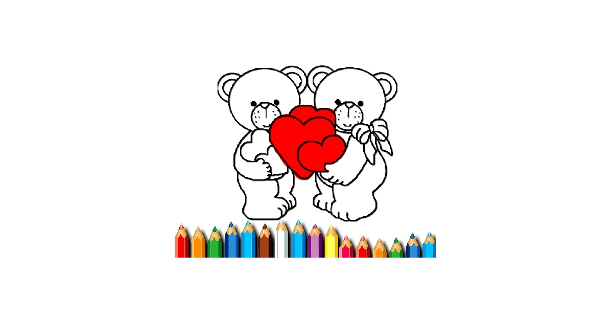 Image Happy Valentines Day Coloring