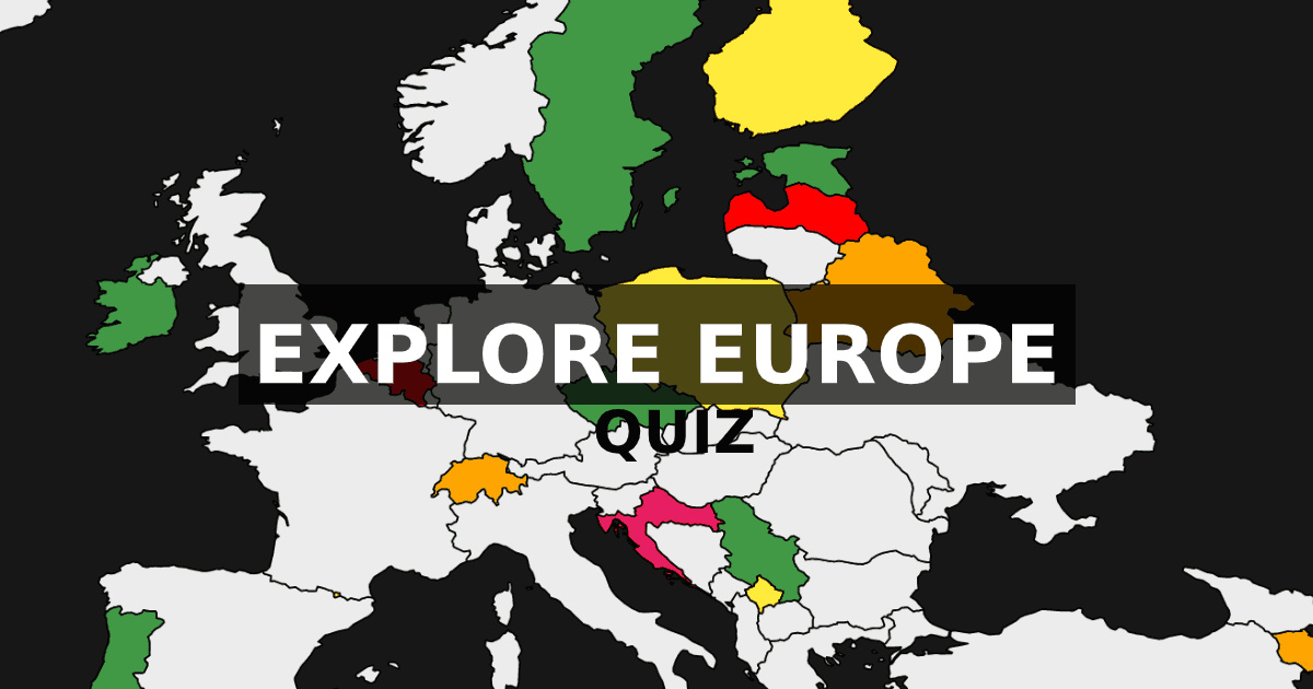 Image Location of European countries | Quiz