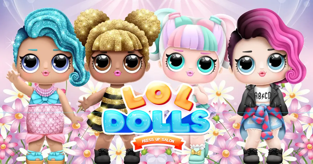 LOL Dolls Dress Up Salon