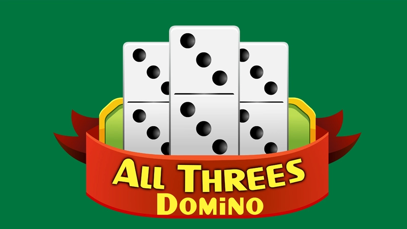 Image All Threes Domino