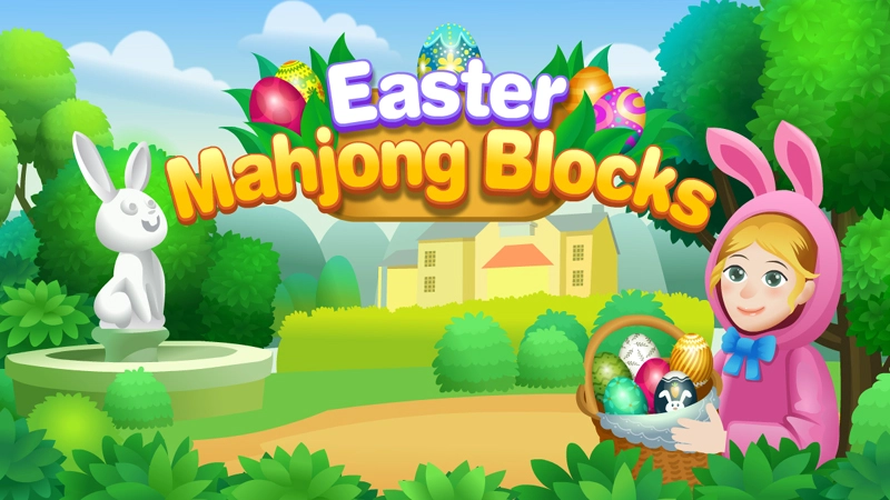 Image Mahjong Blocks - Easter