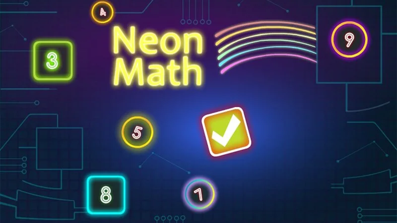 Image Neon Math